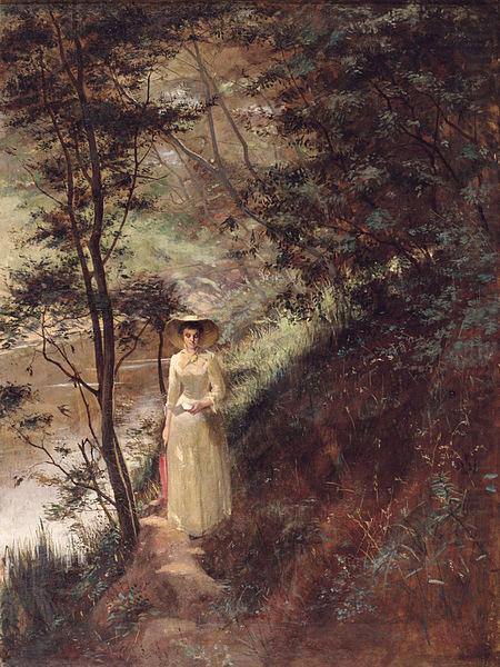 Frederick Mccubbin The Letter, china oil painting image